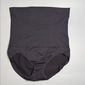 Maidenform 00523 Slim Waister High Waisted Brief Black